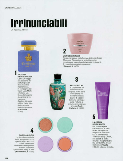 Rudy Profumi en Grazia Irresistibili semanario nº 16 - 27 Marzo 2025